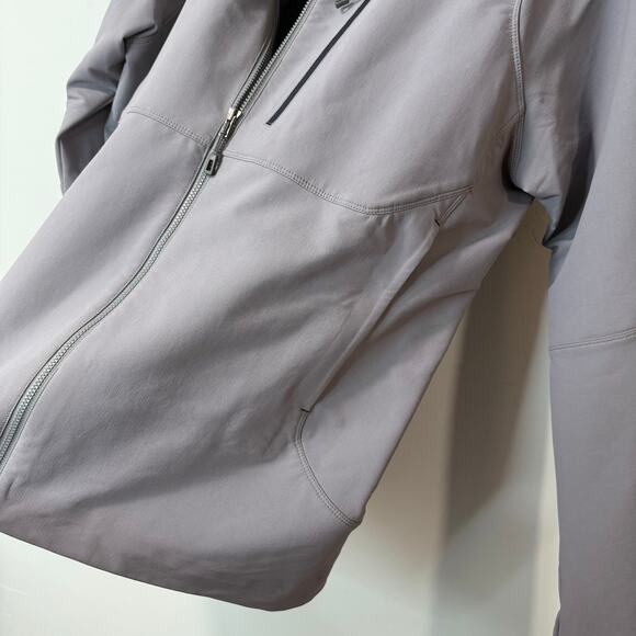 Patagonia Men's Alpine Guide Jacket Grey Large Soft Shell Full Zip Stretch - Picture 3 of 9